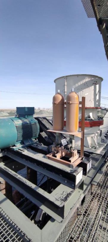 Монтаж конусной дробилки DY 560, ООО «Карьер Санниково», Челябинская обл.