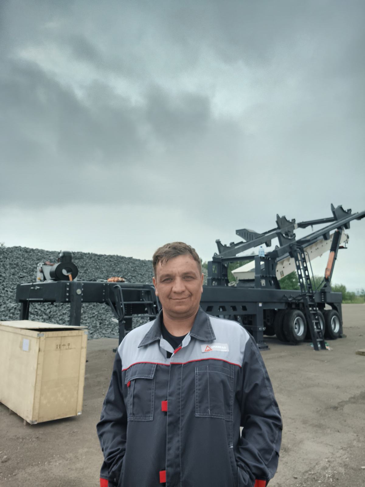 Руслан Ивашкин на объекте ООО «МСМ Недра», Братск, Иркутская обл.